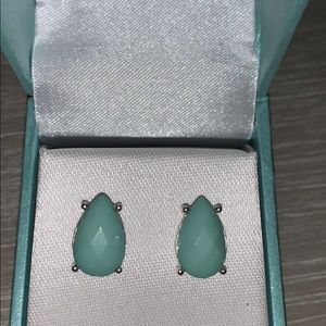 Cute Simple Teal Earrings